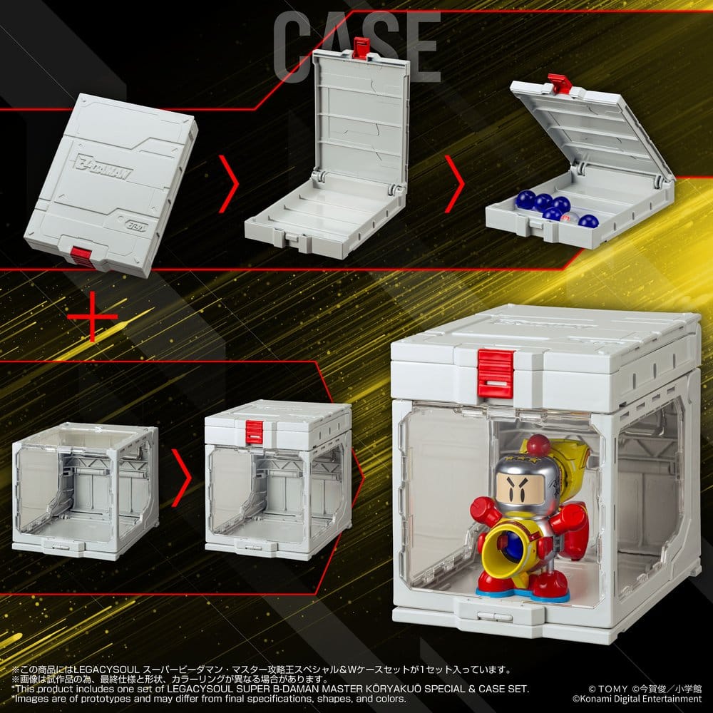 🧪 LAB | PREORDINE+ 06/2027 Super B-Daman Legacysoul Plastic Model Kit Master Koryakuo Special & Case Set