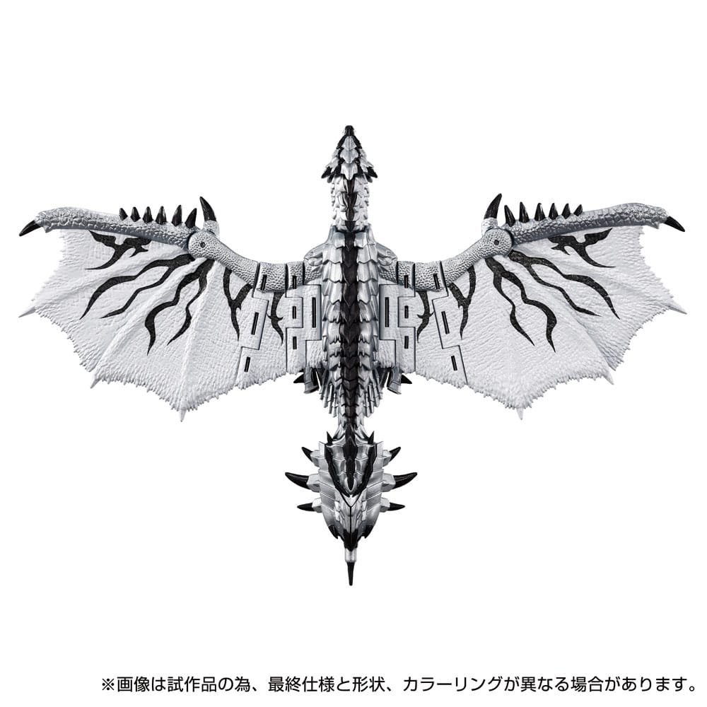 🧪 LAB | SU ORDINAZIONE Transformers Team-Up Series Action Figure Monster Hunter Silver Rathalos Prime 13 cm