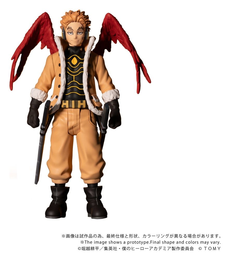 SU ORDINAZIONE My Hero Academia Collekazaro Action Figure CK-M08 Hawks 10 cm      