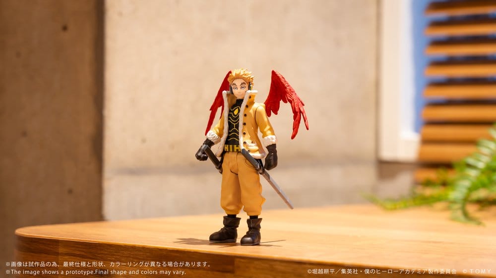SU ORDINAZIONE My Hero Academia Collekazaro Action Figure CK-M08 Hawks 10 cm      