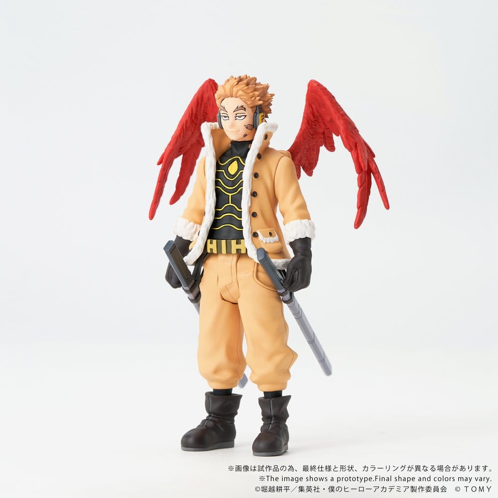 SU ORDINAZIONE My Hero Academia Collekazaro Action Figure CK-M08 Hawks 10 cm      