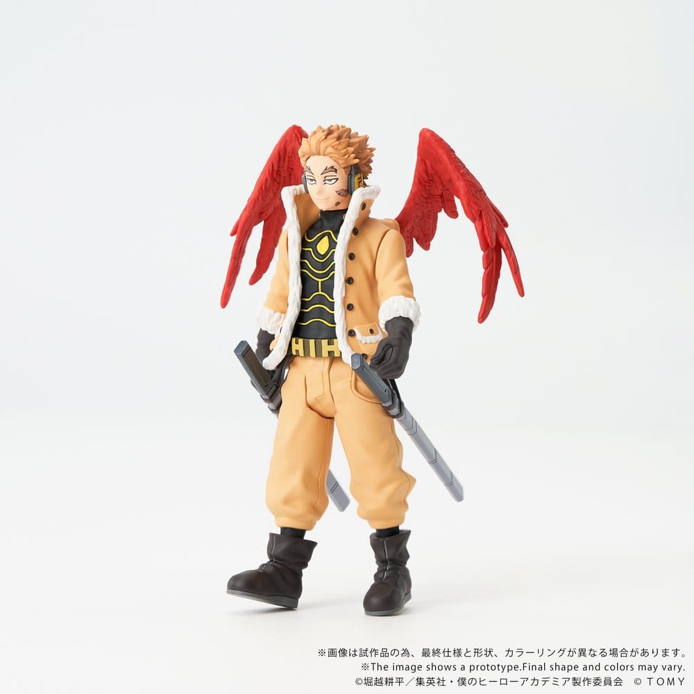 SU ORDINAZIONE My Hero Academia Collekazaro Action Figure CK-M08 Hawks 10 cm      