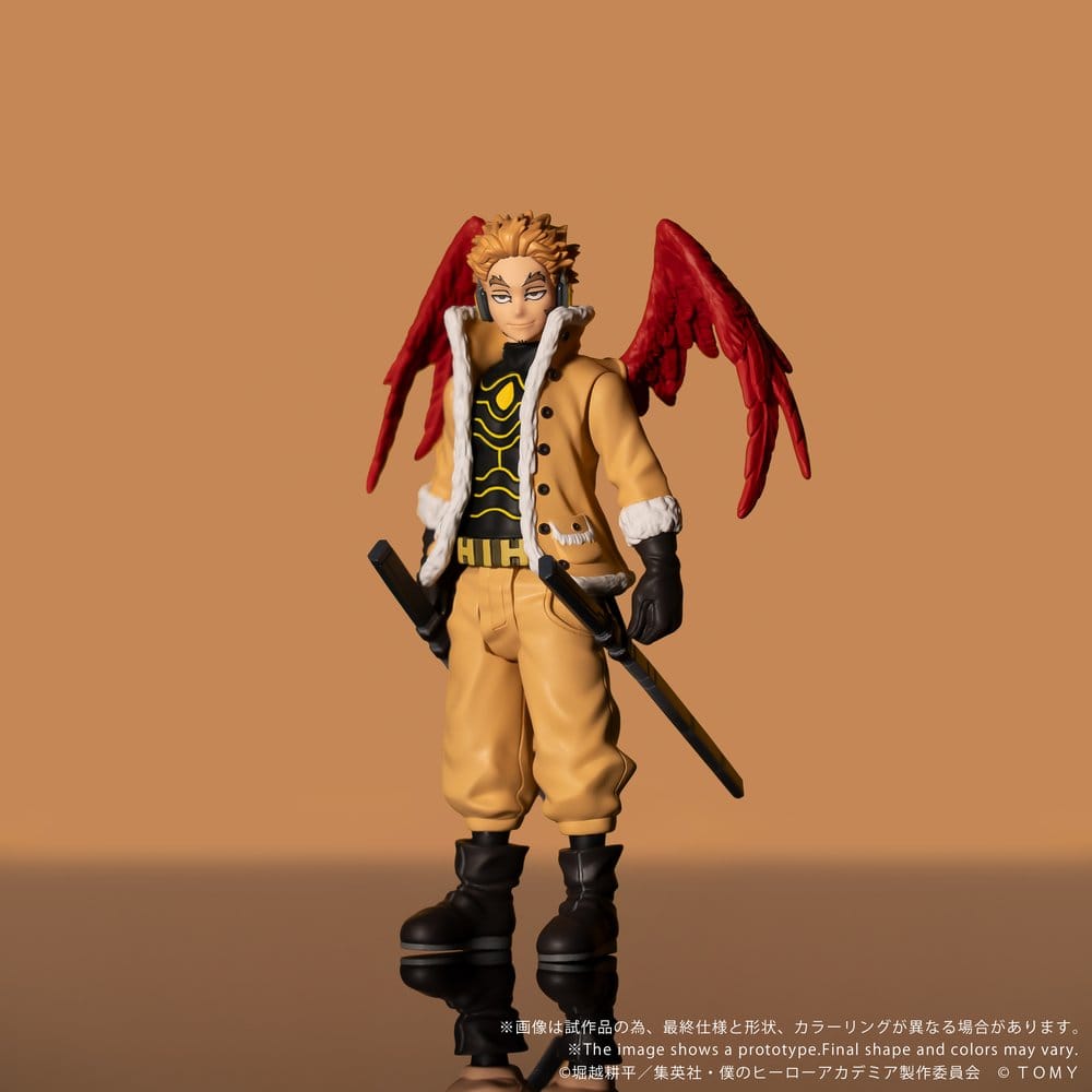 SU ORDINAZIONE My Hero Academia Collekazaro Action Figure CK-M08 Hawks 10 cm      