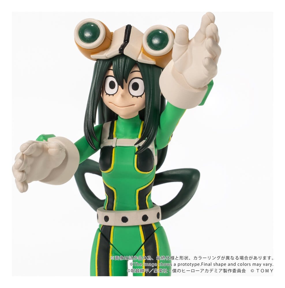 PREORDINE+ 03/2027 My Hero Academia Collekazaro Action Figure CK-M12 Tsuyu Asui 10 cm