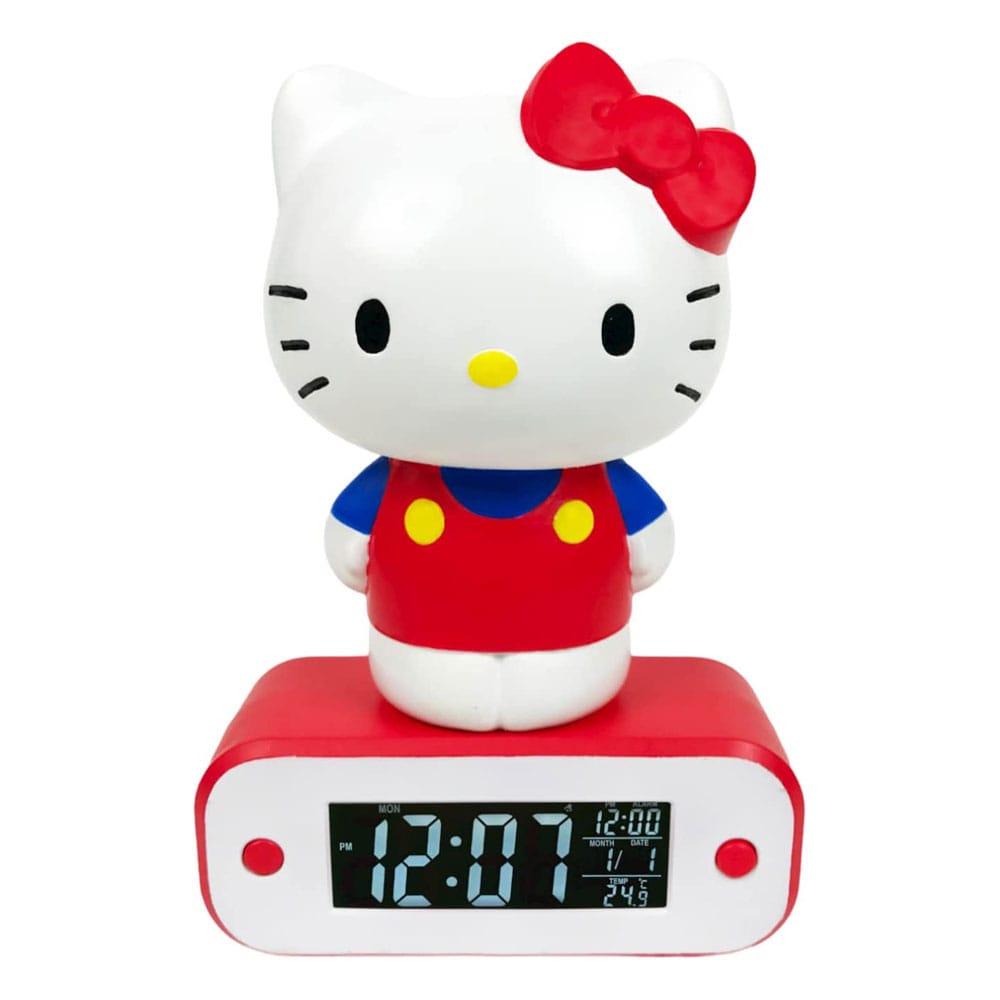 MADE TO ORDER Hello Kitty Alarm Clock with Light Vegeta 17 cm