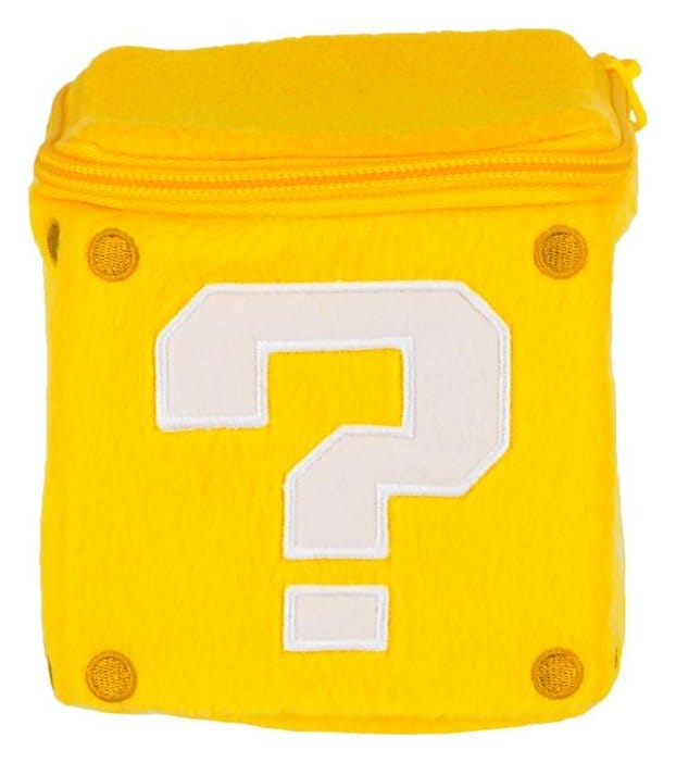 🧪 LAB | PREORDINE+ 01/2027 Super Mario Plush Figure ? Block 12 cm