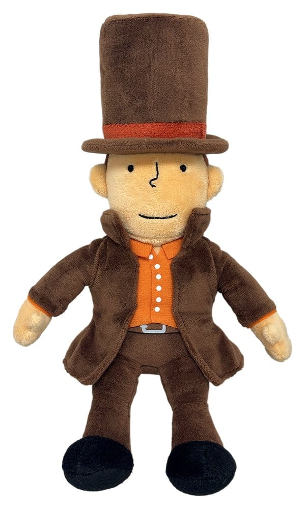 🧪 LAB | PREORDINE+ 01/2027 Professor Layton and the New World of Steam Plush Figure Professor Layton 27 cm