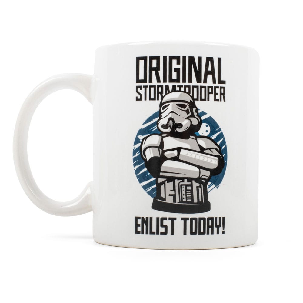 🧪 LAB | SU ORDINAZIONE Original Stormtrooper Mug Enlist Today White