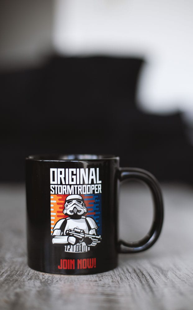 🧪 LAB | SU ORDINAZIONE Original Stormtrooper Mug Join Now Black 