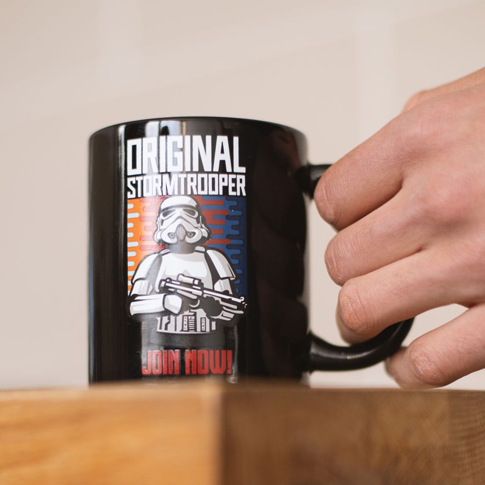 🧪 LAB | SU ORDINAZIONE Original Stormtrooper Mug Join Now Black 
