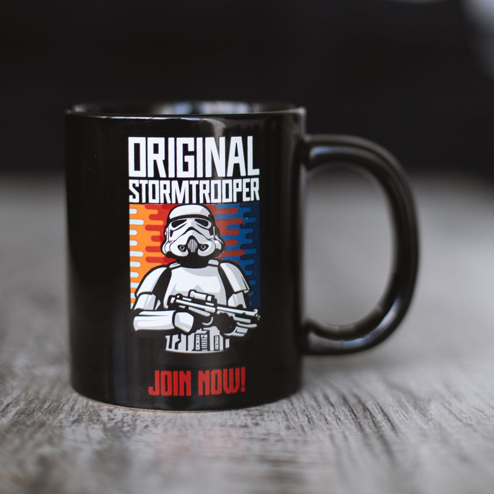🧪 LAB | SU ORDINAZIONE Original Stormtrooper Mug Join Now Black 