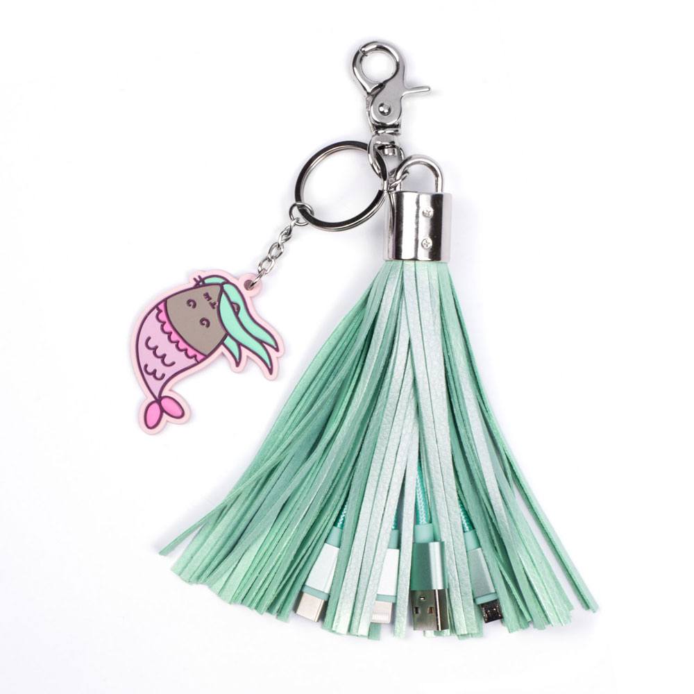 SU ORDINAZIONE Pusheen USB Charging Cable 3in1 with Keychain Tassel ESAURITO