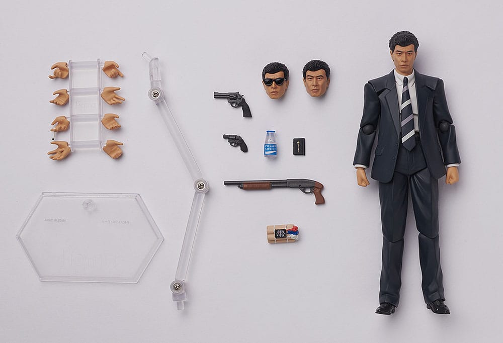 PREORDINE CHIUSO 04/2025 Abunai Deka Figma Action Figure Toshiki Takayama: Another Color Ver. 16 cm  (PREORDINE NON CANCELLABILE)