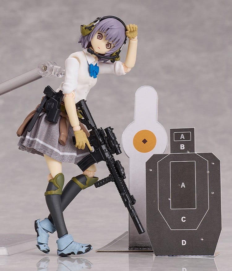 PREORDINE+ 07/2027 Little Armory figma Action Figure Miyo Asato: Summer Uniform ver. 1.5 13 cm