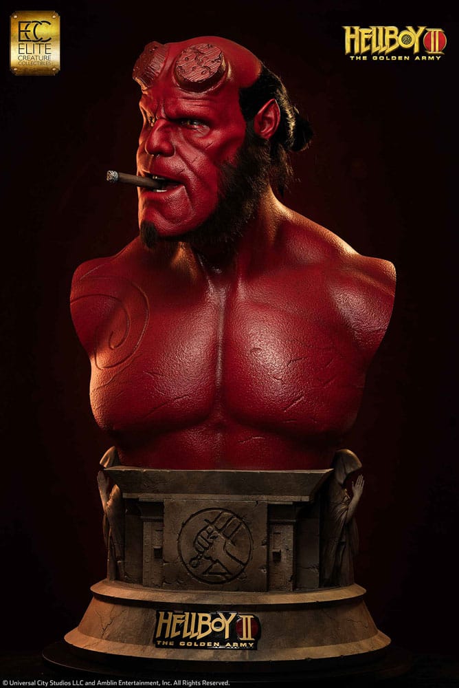 SU ORDINAZIONE Hellboy Bust 1/1 Hellboy 100 cm