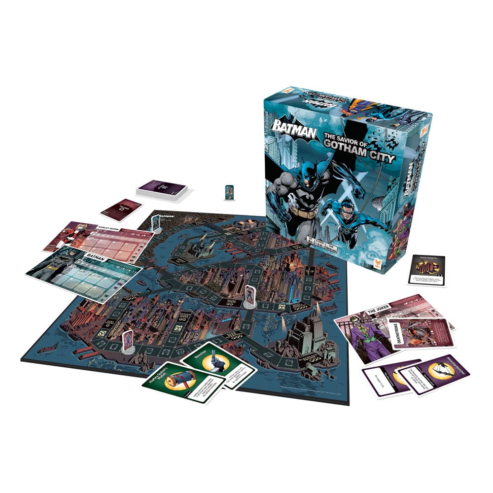 SU ORDINAZIONE DC Comics Board Game Batman The Savior of Gotham City *English Version*