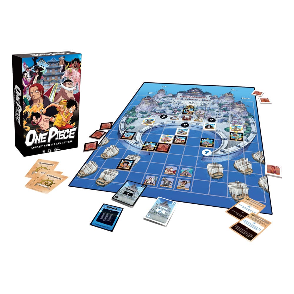 SU ORDINAZIONE One Piece Board Game Assault on Marineford *French Version* *PREZZO SPECIALE*
