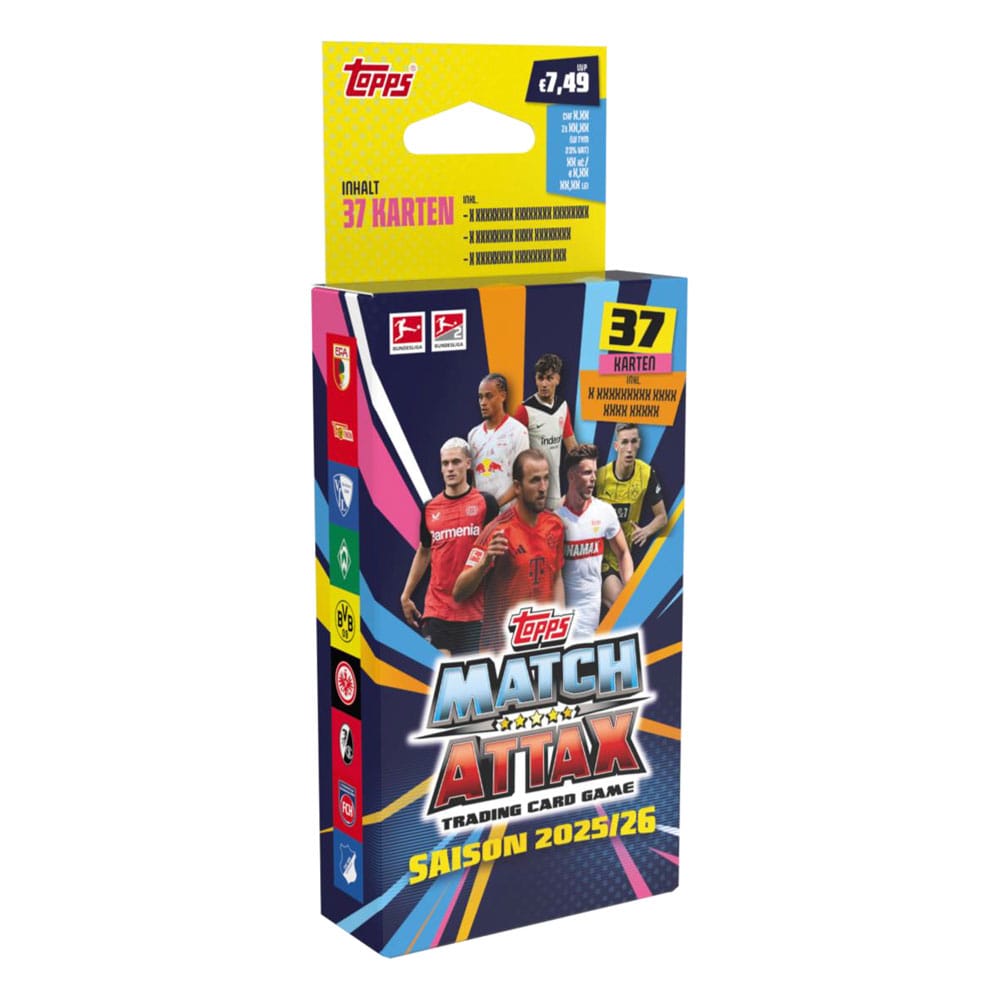 SU ORDINAZIONE Bundesliga Match Attax Trading Cards 2025/26 Eco Pack