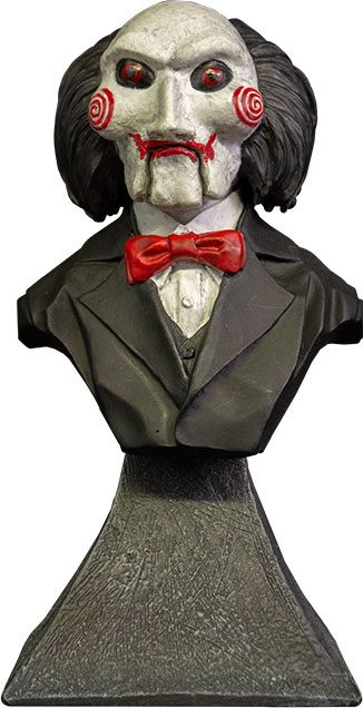 SU ORDINAZIONE Saw Mini Bust Billy Puppet 15 cm