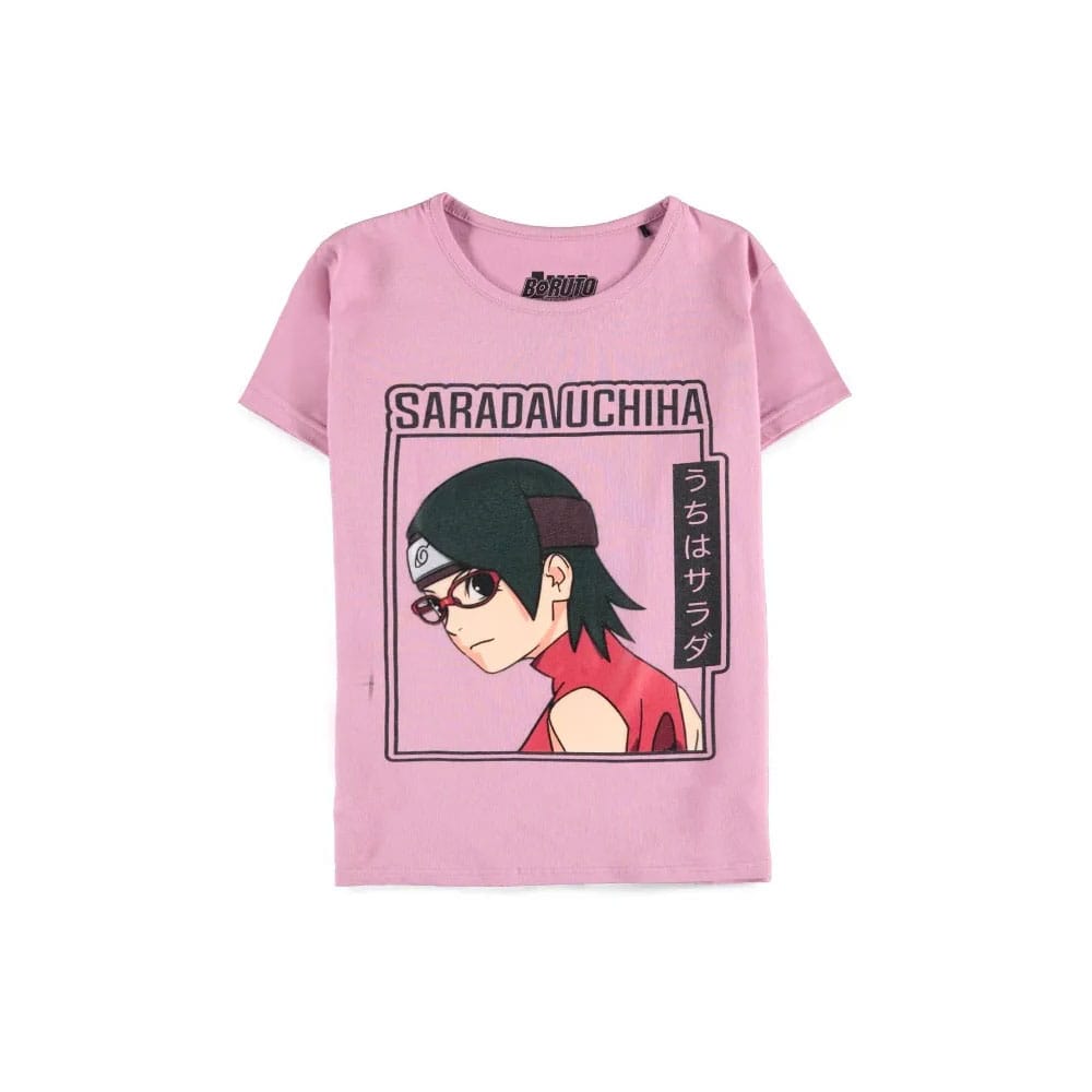 SU ORDINAZIONE Boruto: Naruto Next Generations - Sarada Girls T-Shirt Size 122-128 *PREZZO SPECIALE*