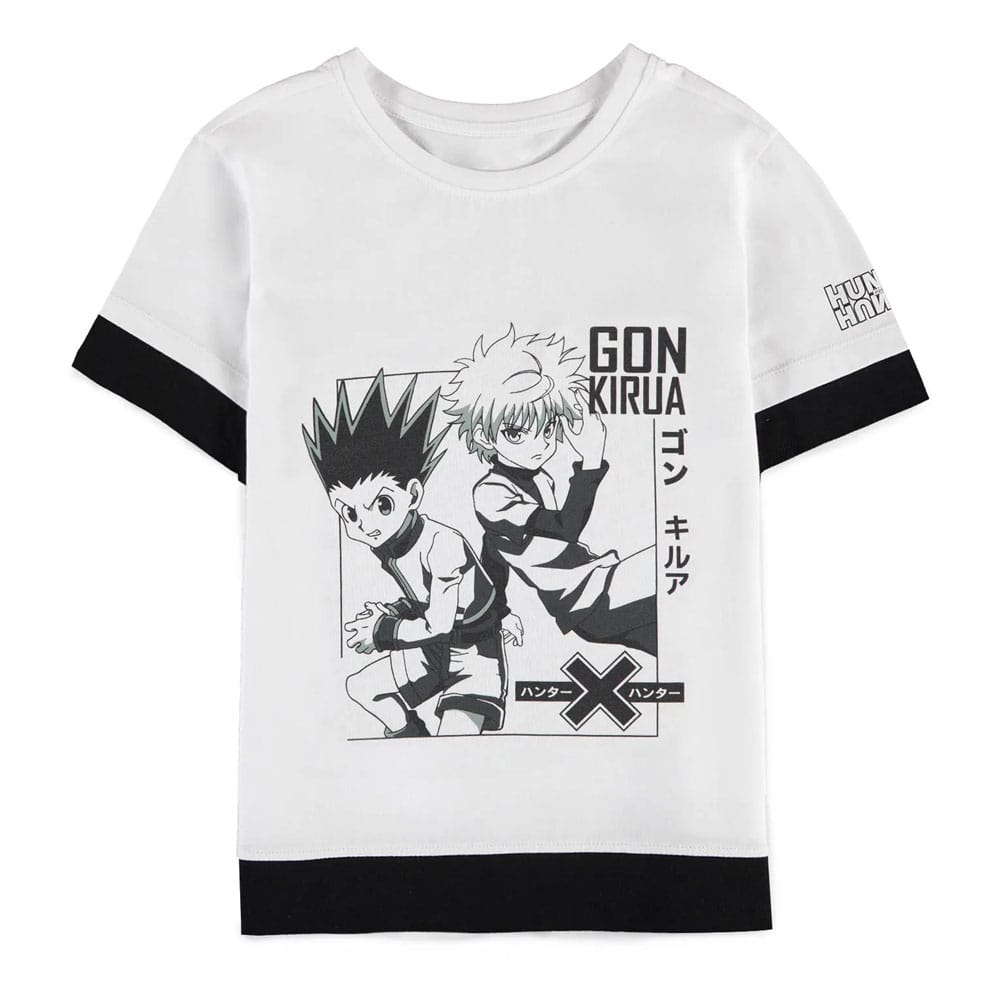 SU ORDINAZIONE Hunter x Hunter: Gon and Kirua Kids T-Shirt Size 122-128 *PREZZO SPECIALE*