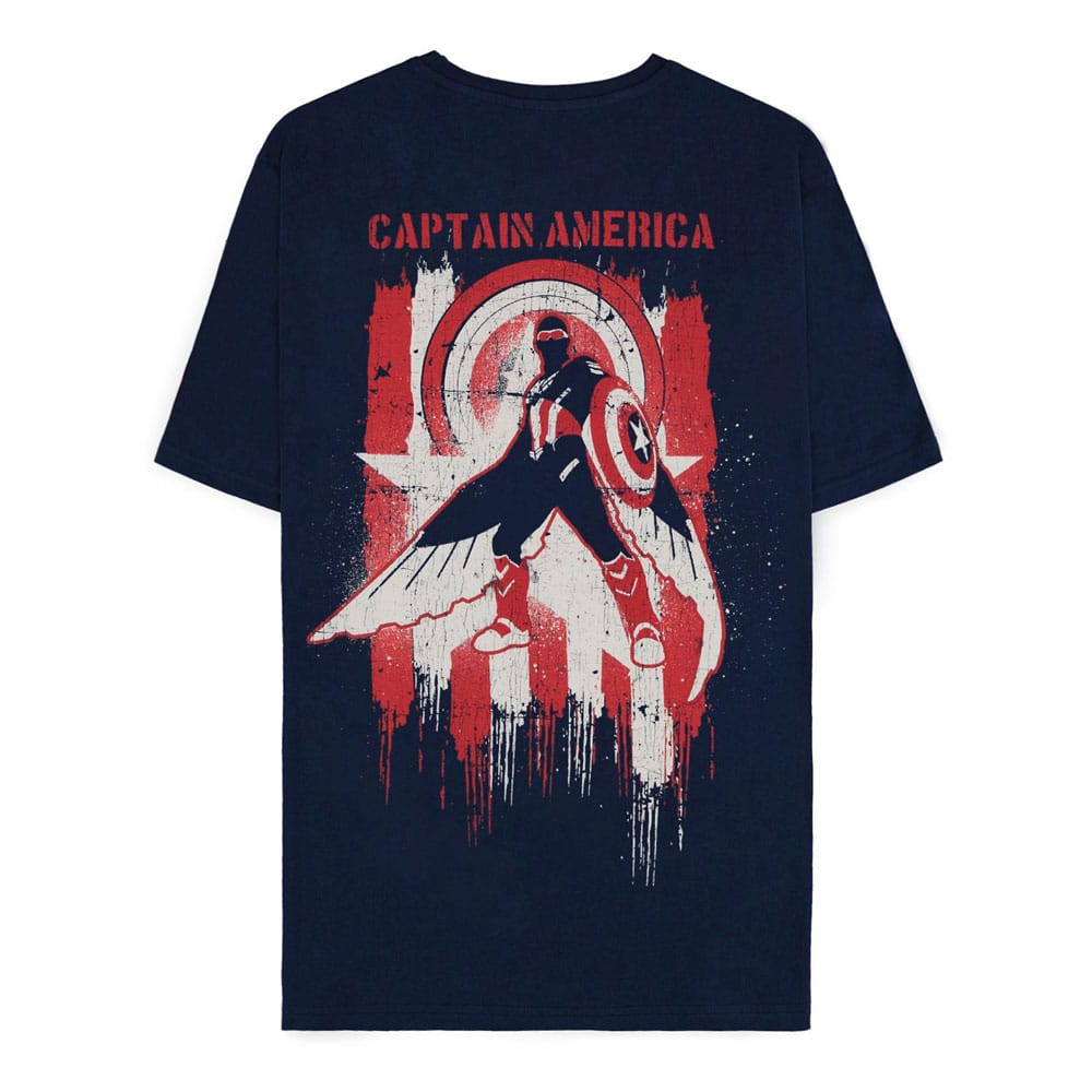 SU ORDINAZIONE Captain America Brave New World T-Shirt Shield Size S *PREZZO SPECIALE* ESAURITO