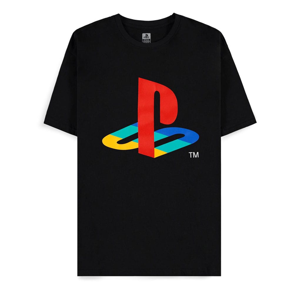 SU ORDINAZIONE PlayStation T-Shirt Logo Black  Size M ESAURITO