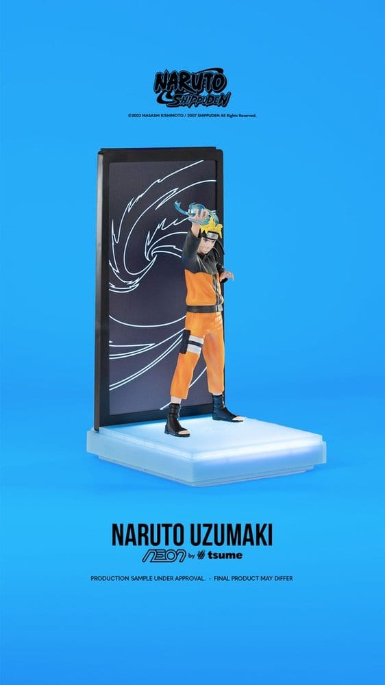 PREORDINE+ 07/2026 Naruto Neon Figure 1/9 Naruto Uzumaki 25 cm