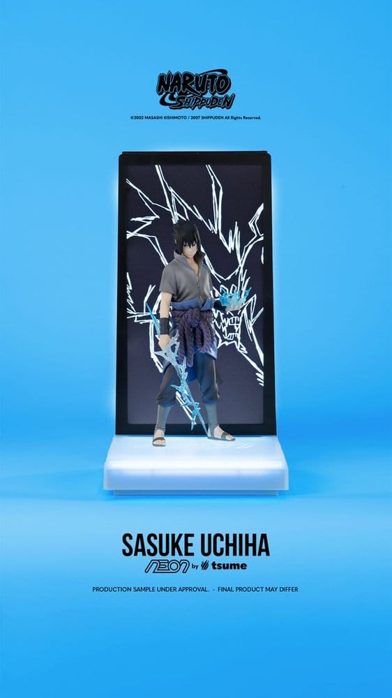 PREORDINE+ 07/2026 Naruto Neon Figure 1/9 Sasuke Uchiha 25 cm