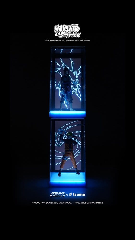 PREORDINE+ 07/2026 Naruto Neon Figure 1/9 Sasuke Uchiha 25 cm