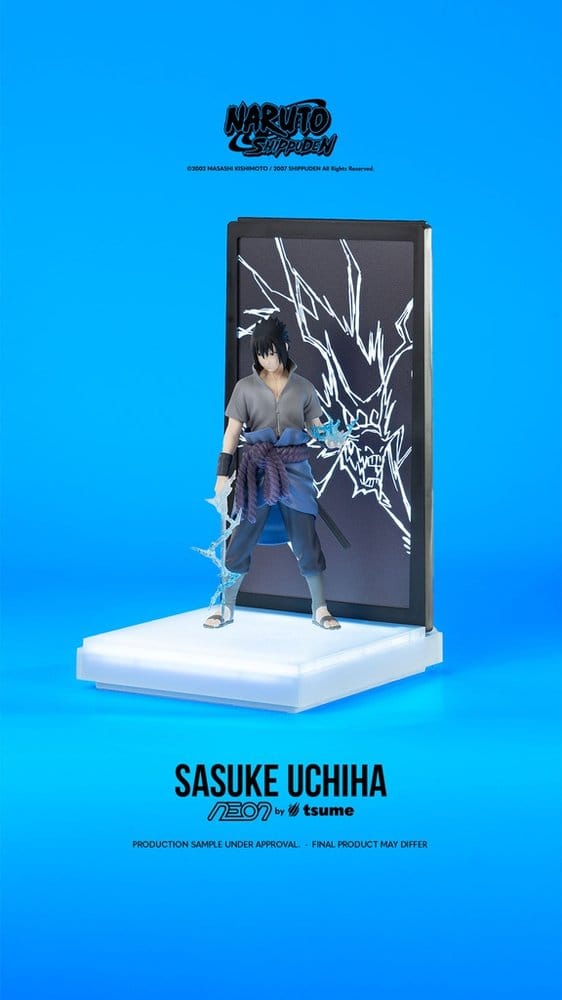 PREORDINE+ 07/2026 Naruto Neon Figure 1/9 Sasuke Uchiha 25 cm