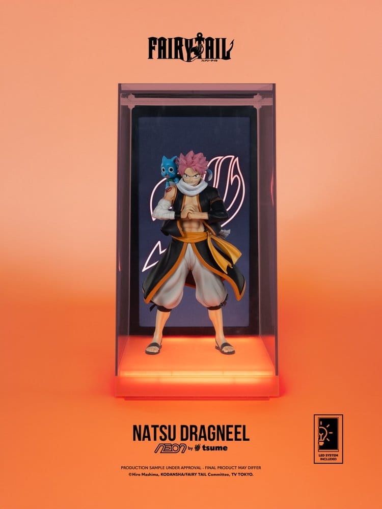 PREORDINE+ 07/2026 Fairy Tail Neon Figure 1/9 Natsu Dragneel 25 cm