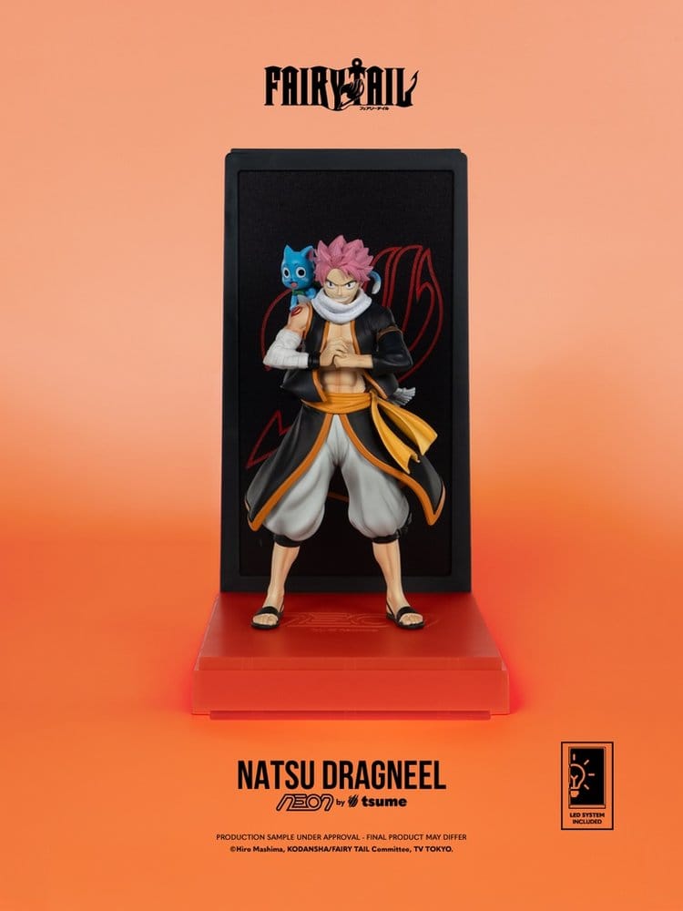 PREORDINE+ 07/2026 Fairy Tail Neon Figure 1/9 Natsu Dragneel 25 cm