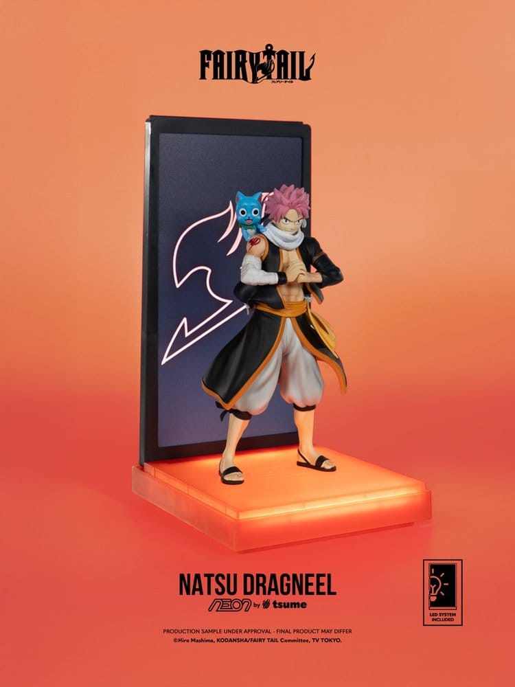 PREORDINE+ 07/2026 Fairy Tail Neon Figure 1/9 Natsu Dragneel 25 cm