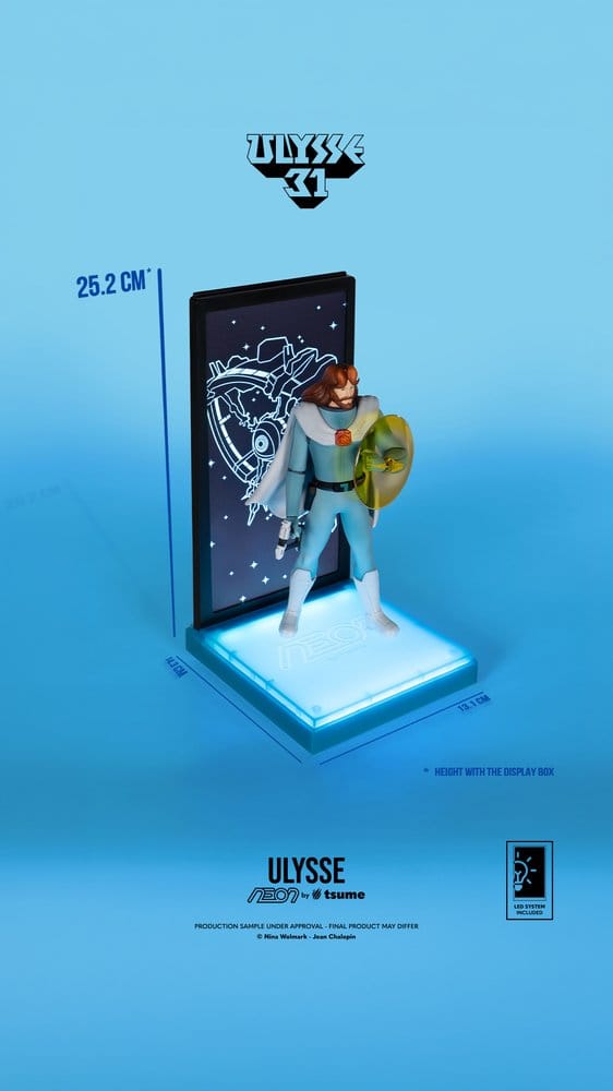 SU ORDINAZIONE Ulysse 31 Neon Figure 1/9 Ulysse 20 cm