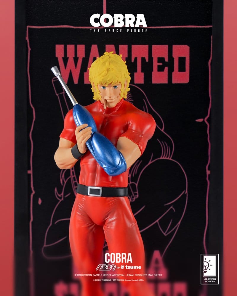 PREORDINE+ 01/2027 Cobra Neon Figure 1/9 Cobra The Space Pirate 20 cm