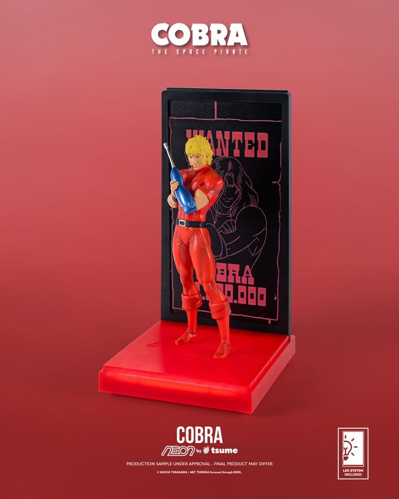 PREORDINE+ 01/2027 Cobra Neon Figure 1/9 Cobra The Space Pirate 20 cm