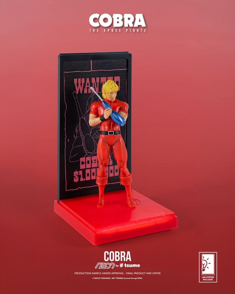 PREORDINE+ 01/2027 Cobra Neon Figure 1/9 Cobra The Space Pirate 20 cm
