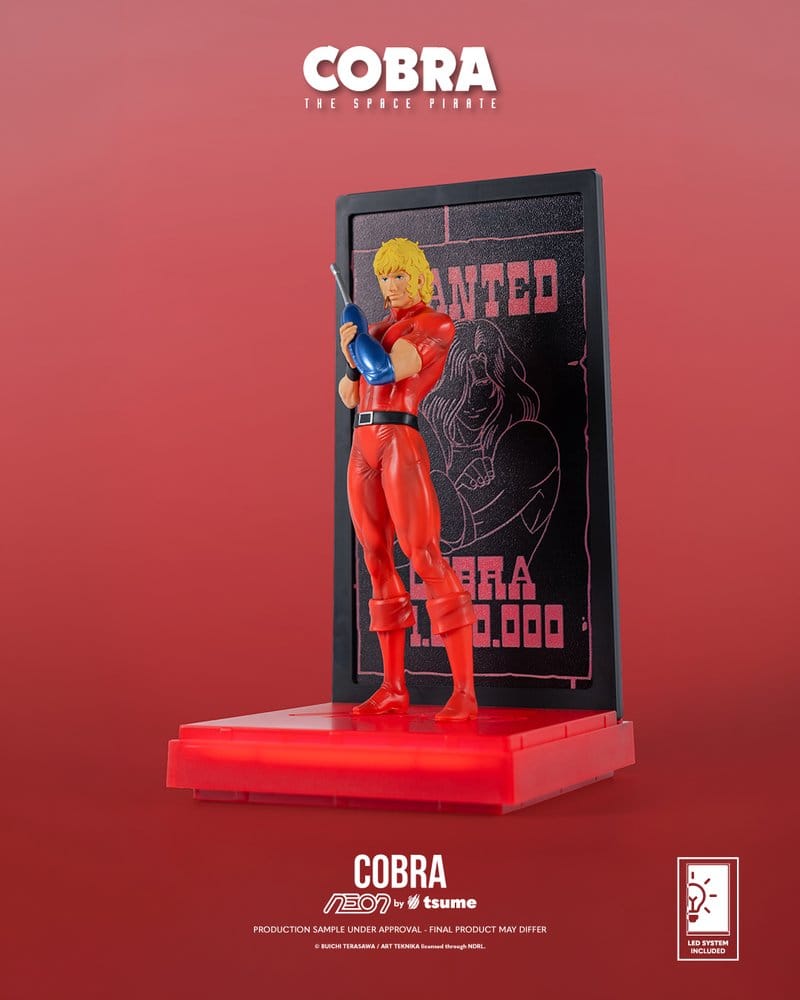 PREORDINE+ 01/2027 Cobra Neon Figure 1/9 Cobra The Space Pirate 20 cm
