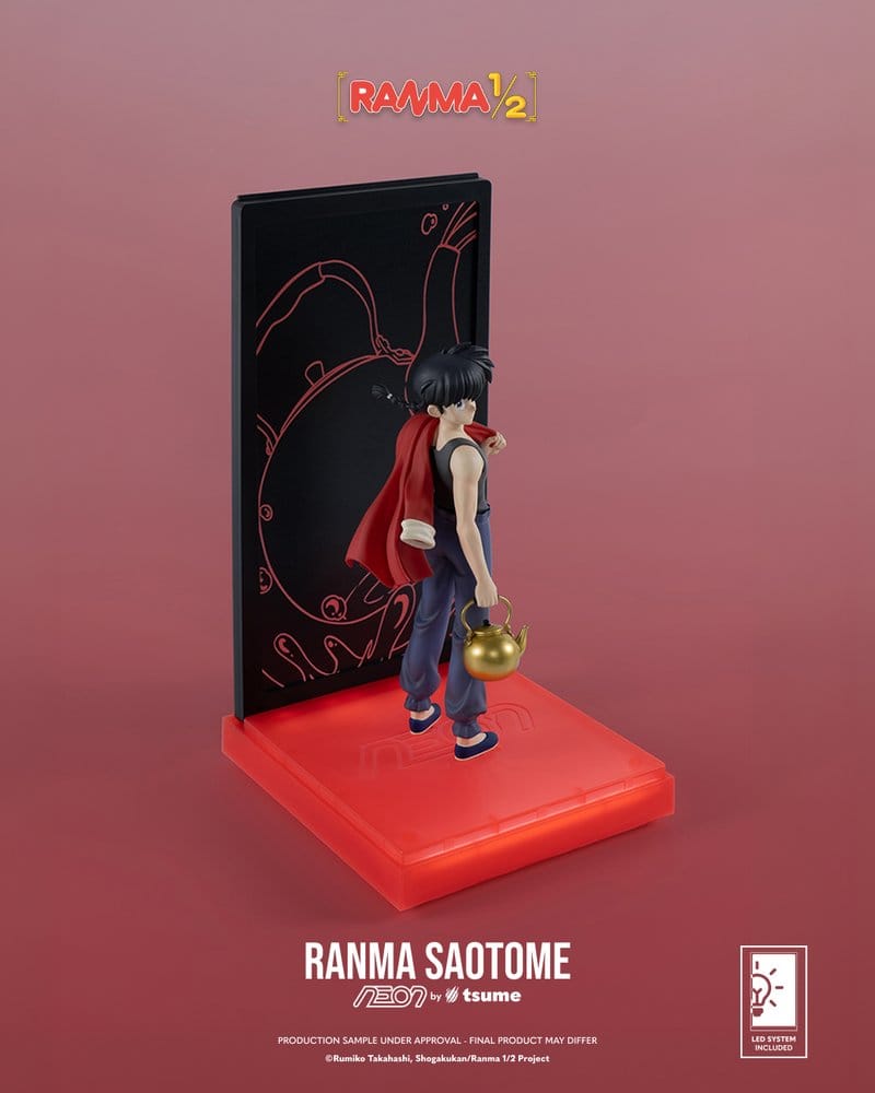 PREORDINE+ 01/2027 Ranma Neon Figure 1/9 Ranma Saotome Boy 20 cm