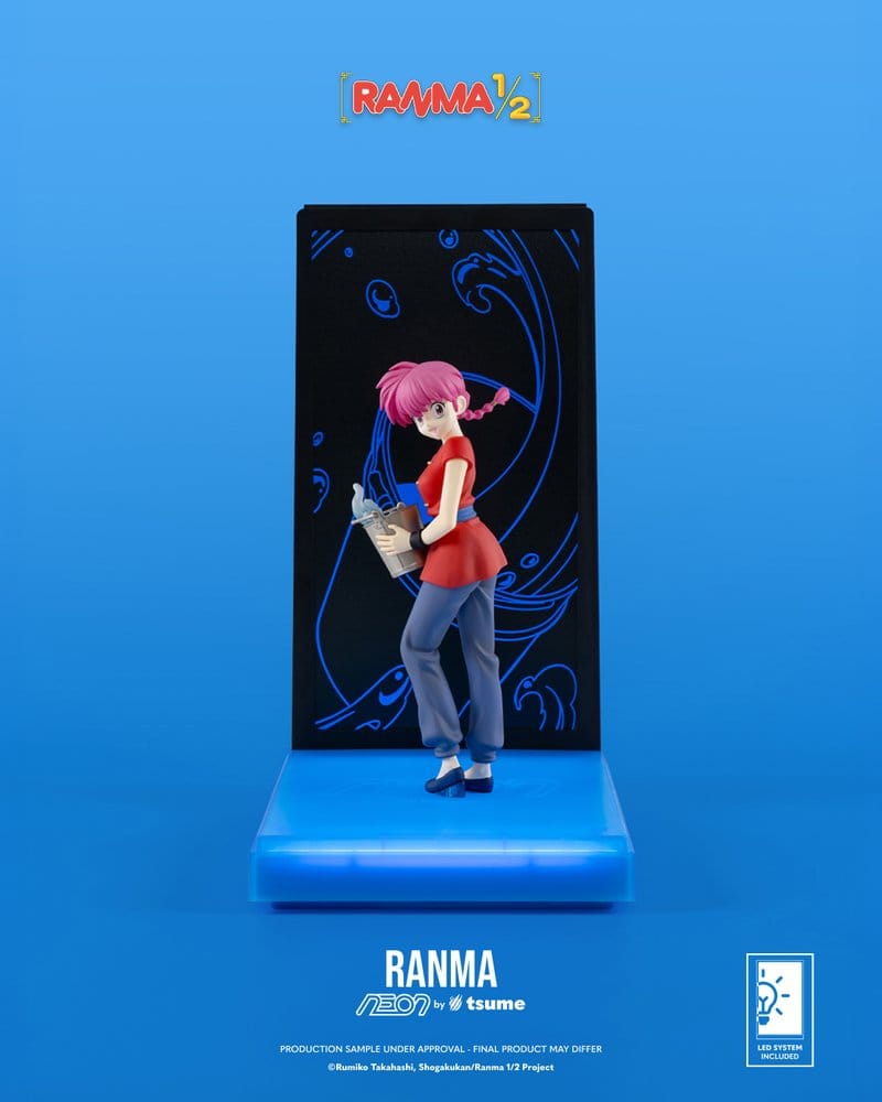 PREORDINE+ 01/2027 Ranma Neon Figure 1/9 Ranma Saotome Girl 20 cm
