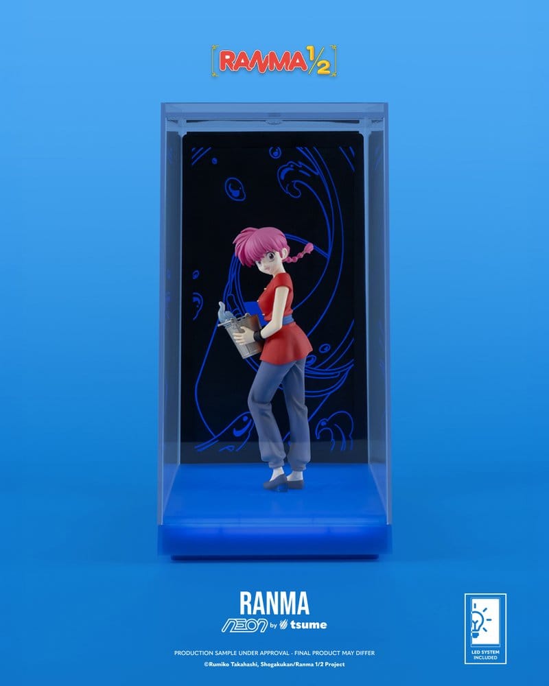 PREORDINE+ 01/2027 Ranma Neon Figure 1/9 Ranma Saotome Girl 20 cm