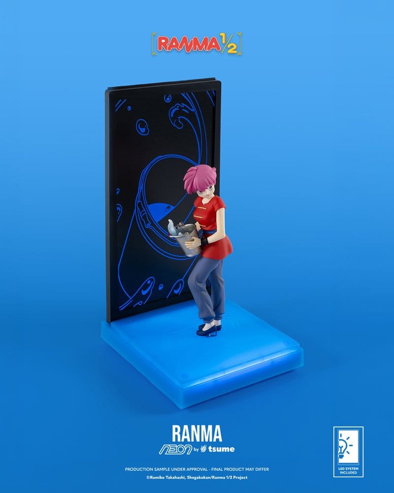 PREORDINE+ 01/2027 Ranma Neon Figure 1/9 Ranma Saotome Girl 20 cm