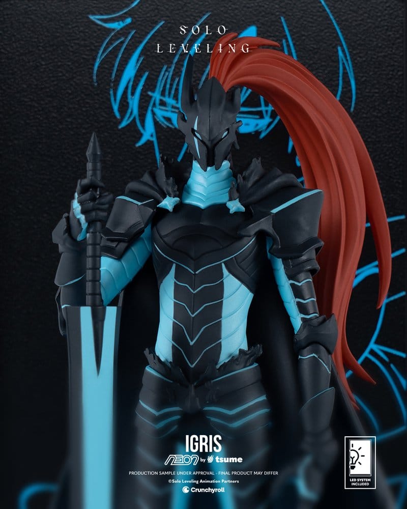PREORDINE+ 01/2027 Solo Leveling Neon Figure 1/9 Igris 20 cm