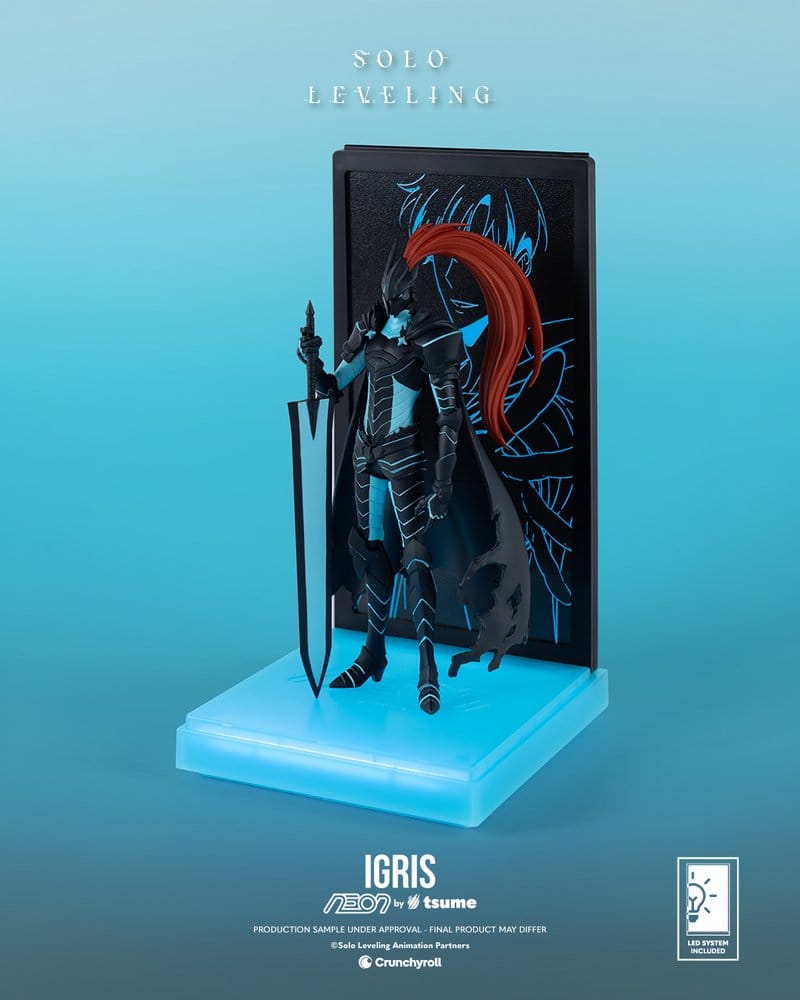 PREORDINE+ 01/2027 Solo Leveling Neon Figure 1/9 Igris 20 cm