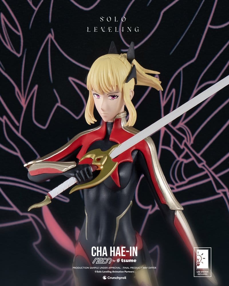 PREORDINE+ 01/2027 Solo Leveling Neon Figure 1/9 Cha Hae-In 20 cm