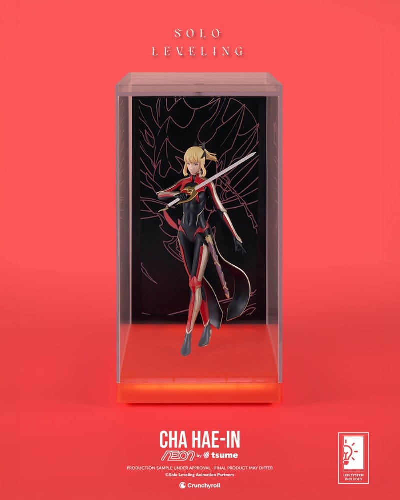 PREORDINE+ 01/2027 Solo Leveling Neon Figure 1/9 Cha Hae-In 20 cm