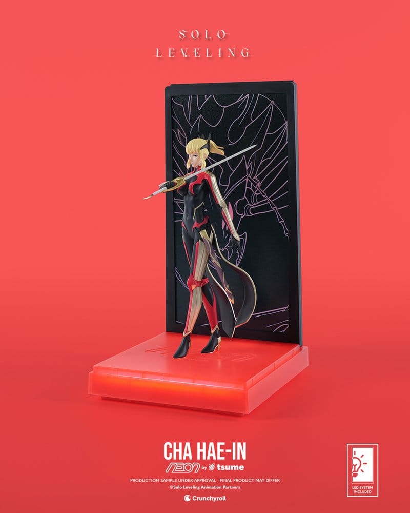PREORDINE+ 01/2027 Solo Leveling Neon Figure 1/9 Cha Hae-In 20 cm