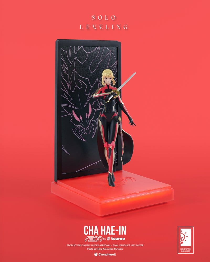 PREORDINE+ 01/2027 Solo Leveling Neon Figure 1/9 Cha Hae-In 20 cm