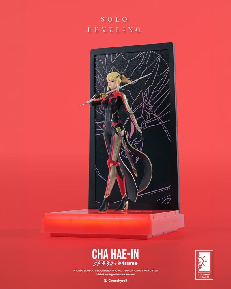 PREORDINE+ 01/2027 Solo Leveling Neon Figure 1/9 Cha Hae-In 20 cm